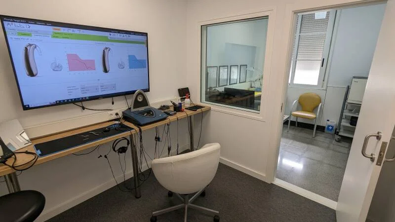 Cabina de Audiometría Infantil