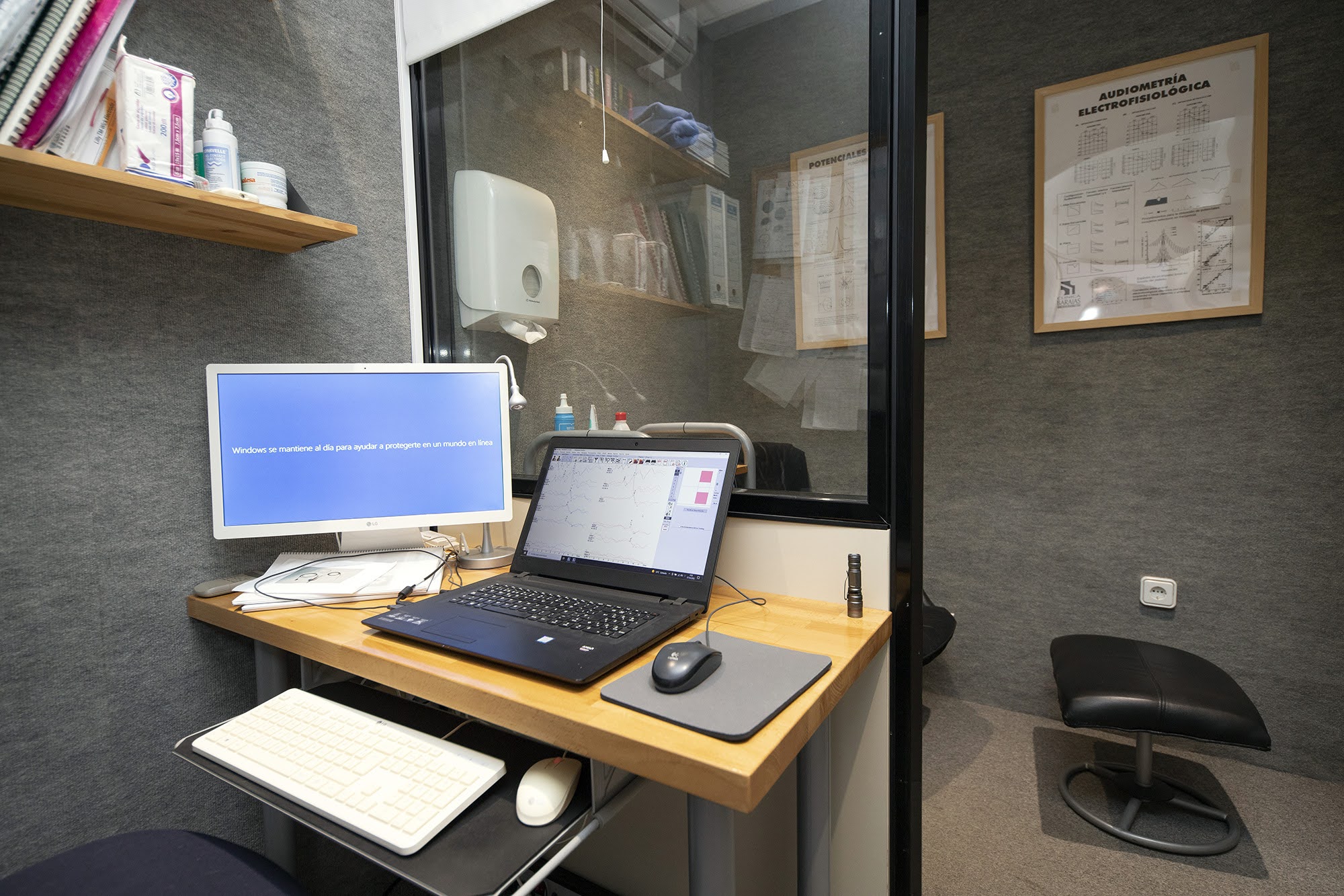 Cabina de Electrofisiología